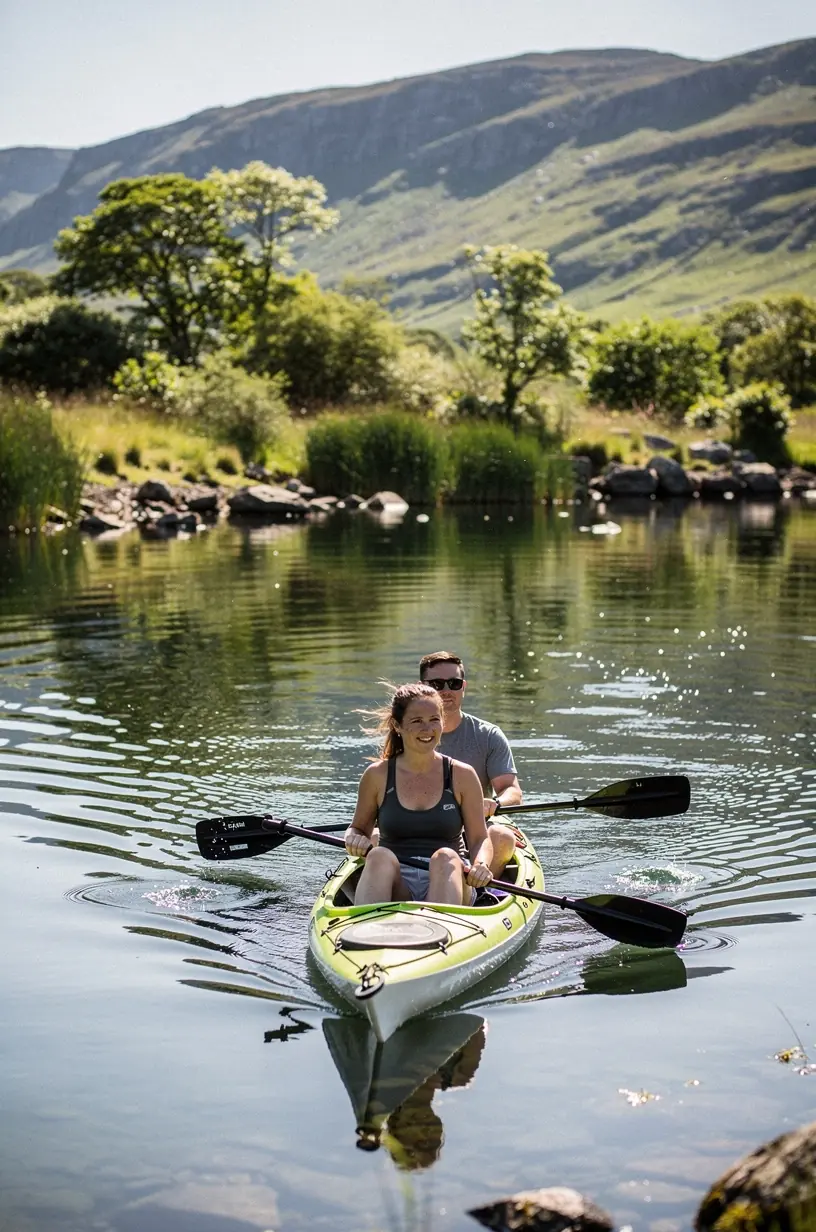 Travelers capturing meaningful memories during a European adventure.